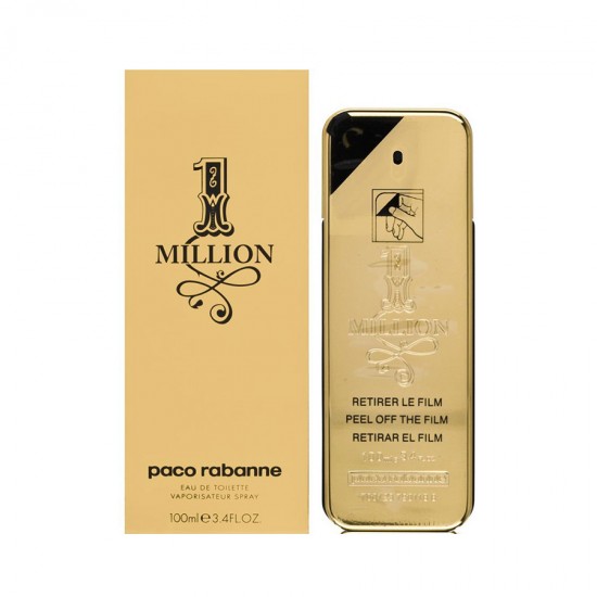 Paco Rabanne 1 Million 100ml for men perfume EDT (Retail Pack)